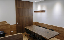 Sala de reunião para clientes Meu Espaço Self Storage Londrina